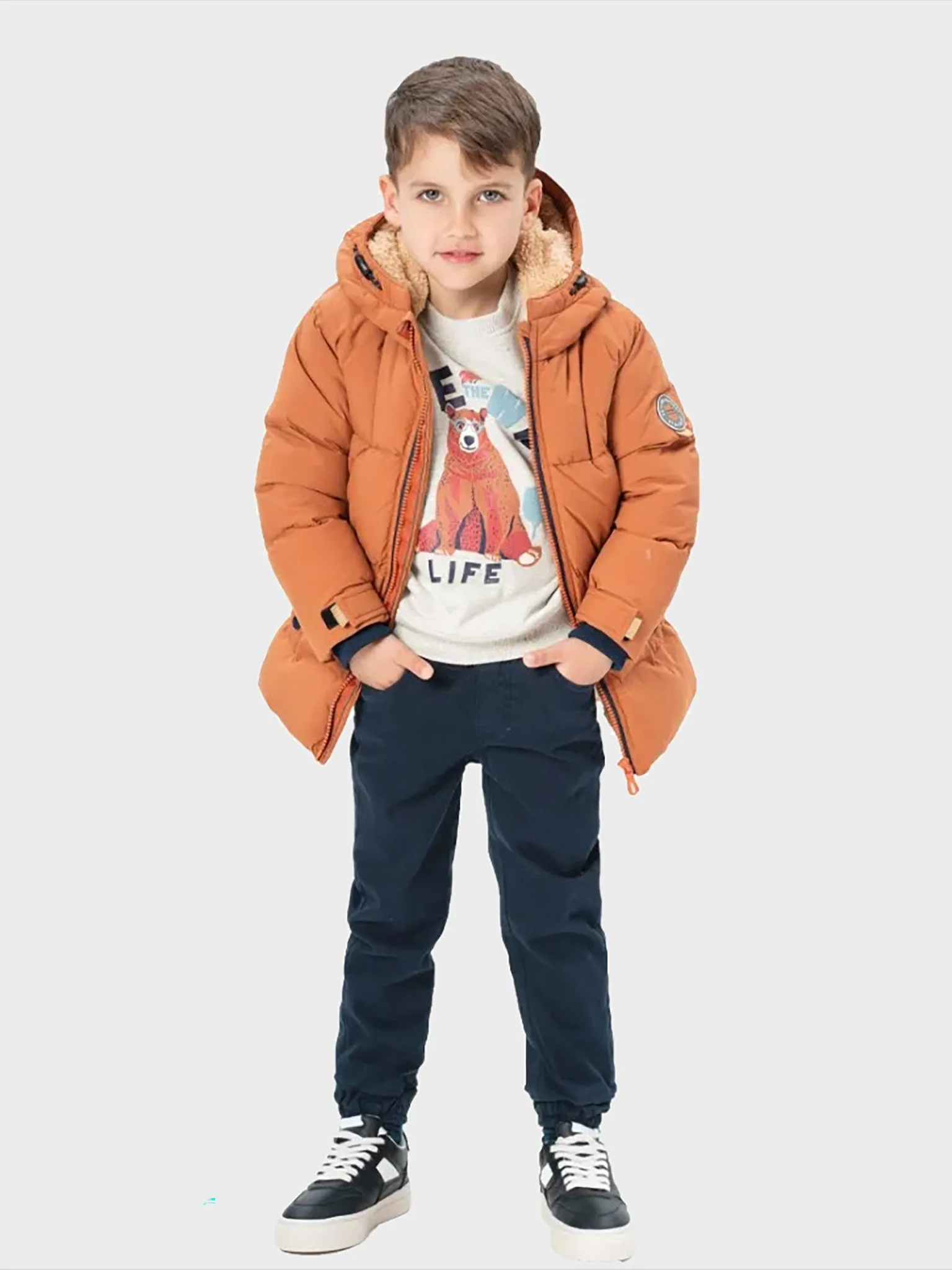 Παιδικό παντελόνι jogger 12-124105-2 | 12-124105-2