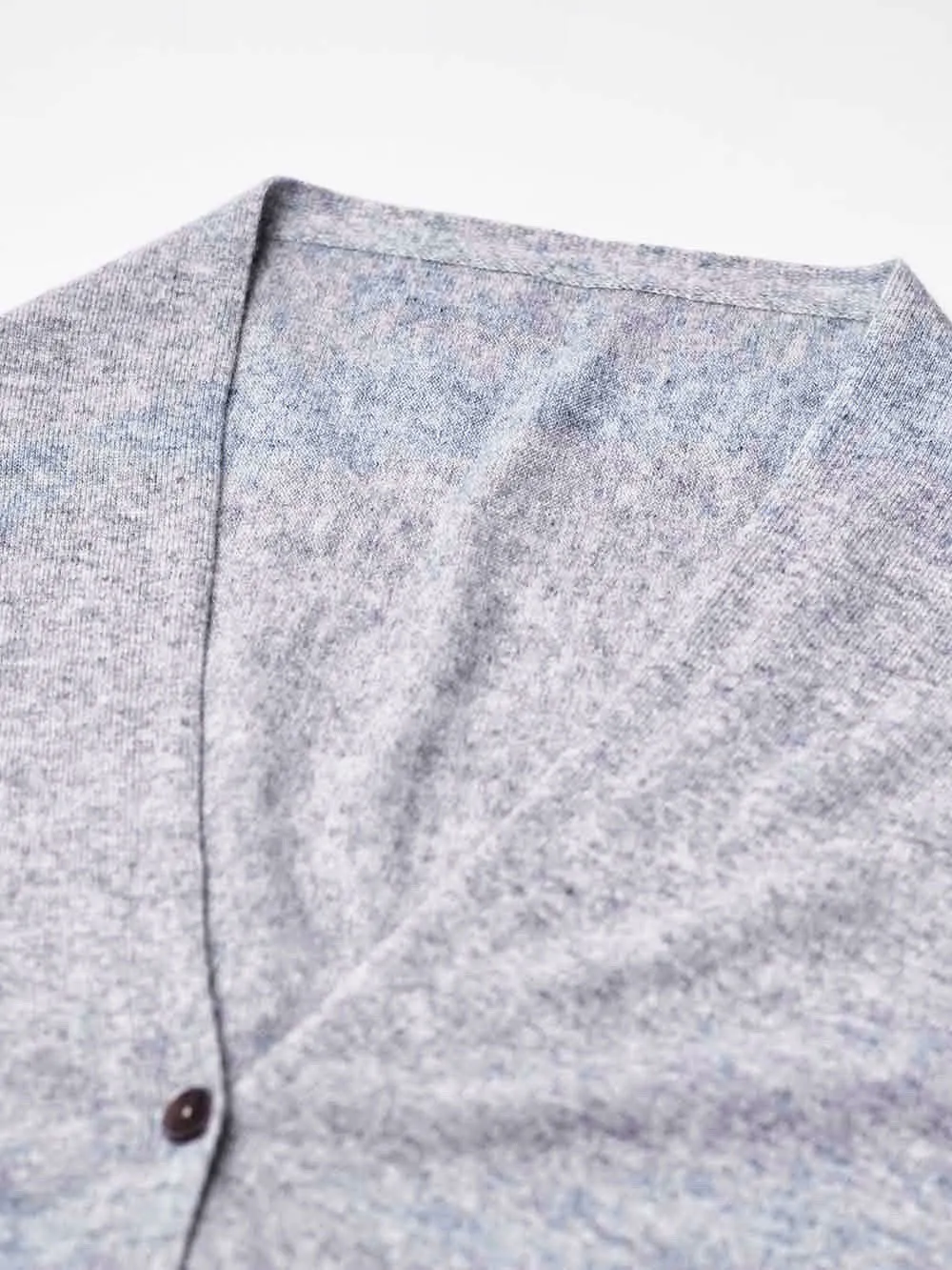100% Mongolian Cashmere Button Poncho