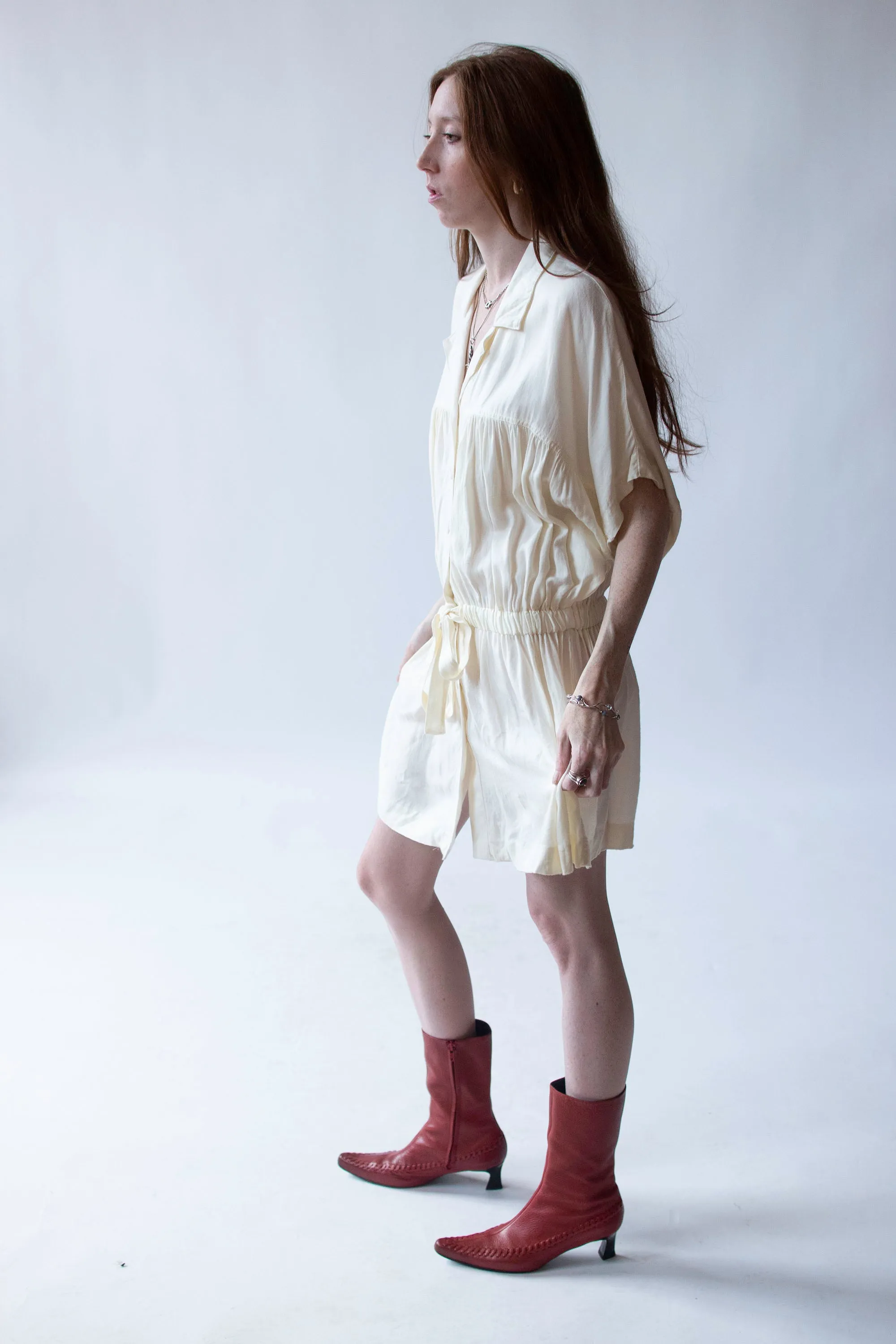 1970s Cream Tunic