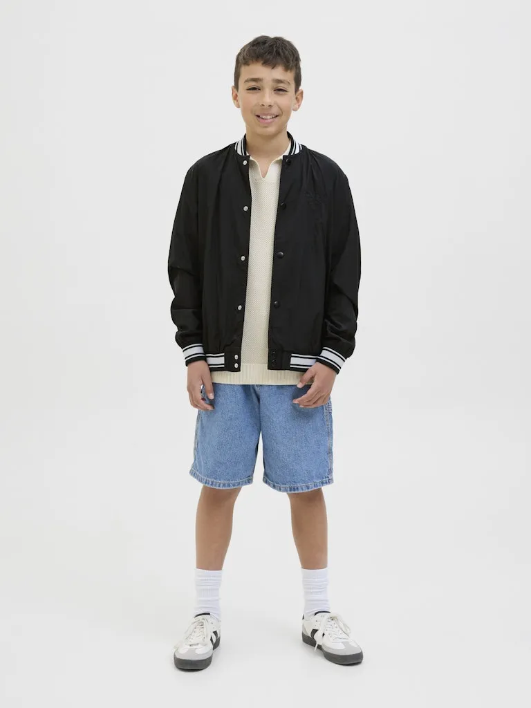 Almeria Bomber Jacket Junior-Black
