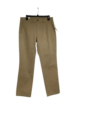 B by Brooks Brothers Mens Classic fit Chinos Pants 32 / 30 Beige Solid Stretch