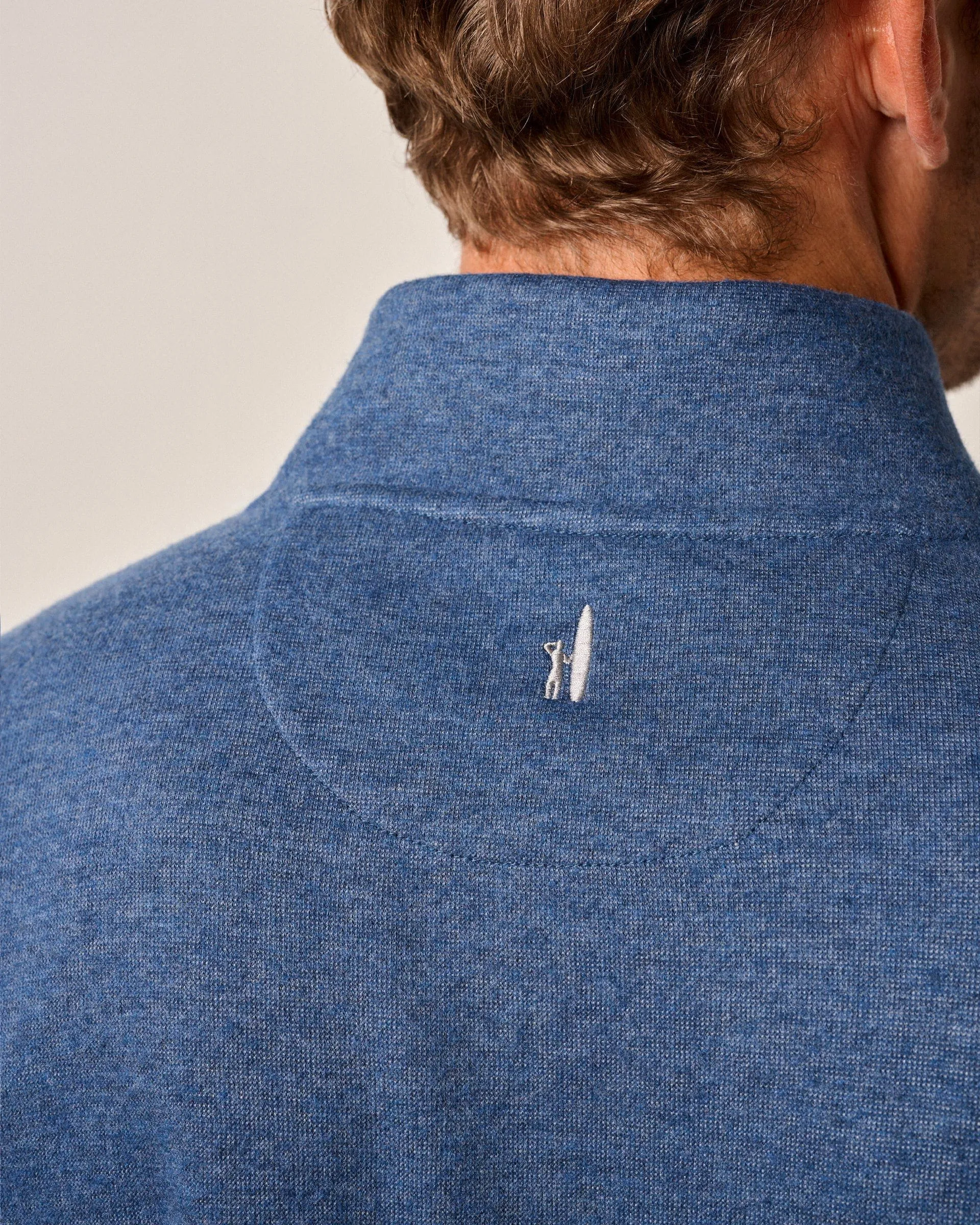 Banyan Henley Pullover in Ocean