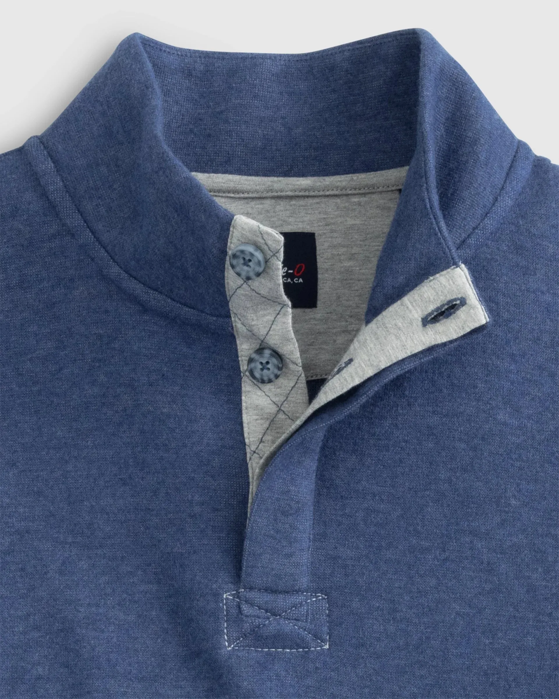 Banyan Henley Pullover in Ocean