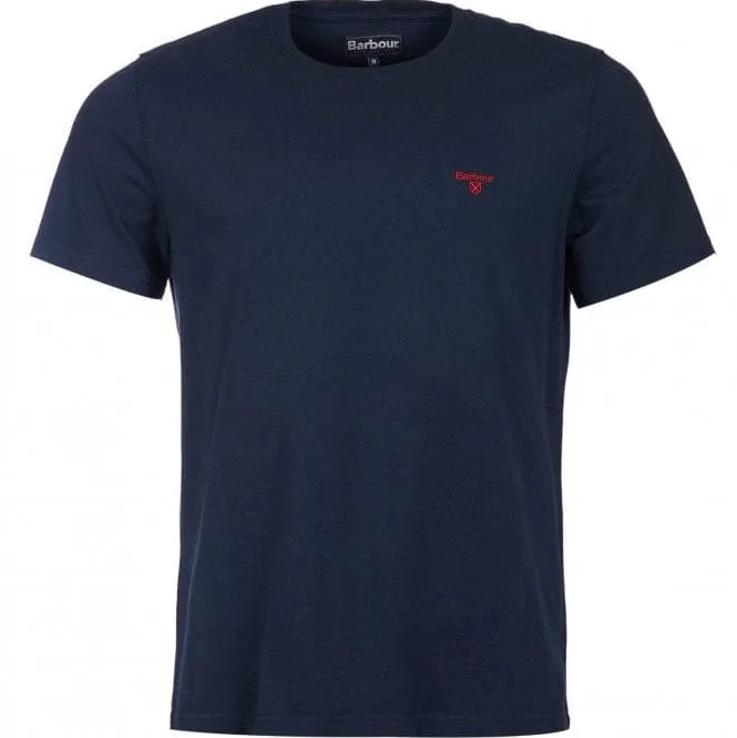 Barbour Men's Essential Sports T-shirt In Navy
