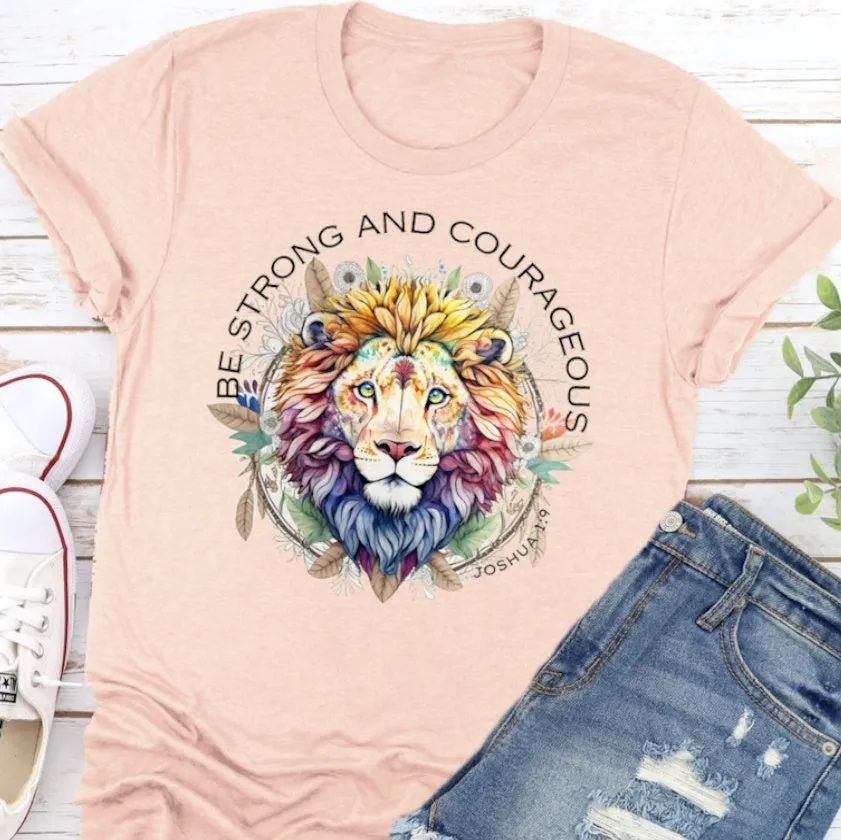 Be Strong Christian Apparel Christian Woman T-shirt