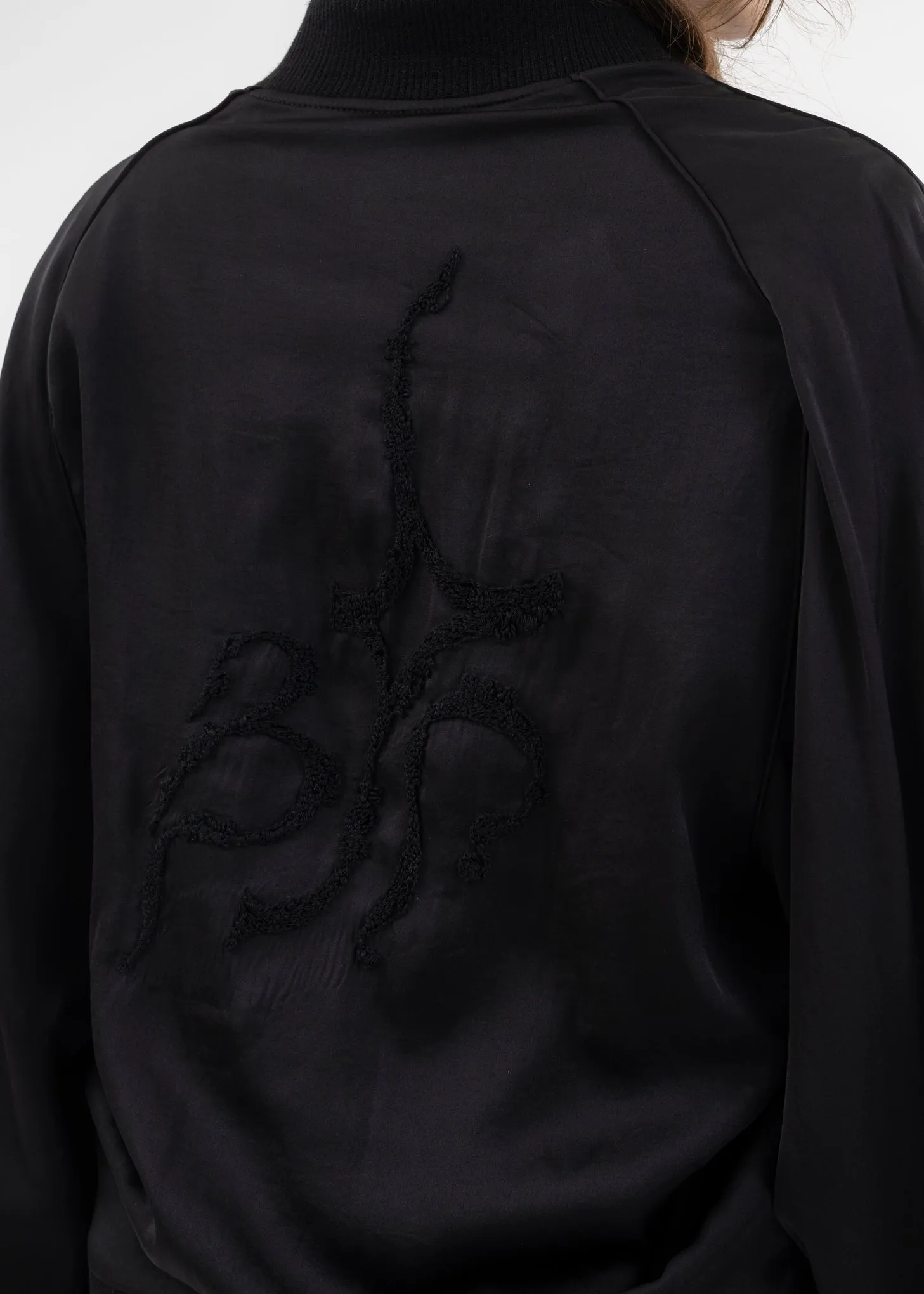 BLACK REVERSIBLE BLOUSON
