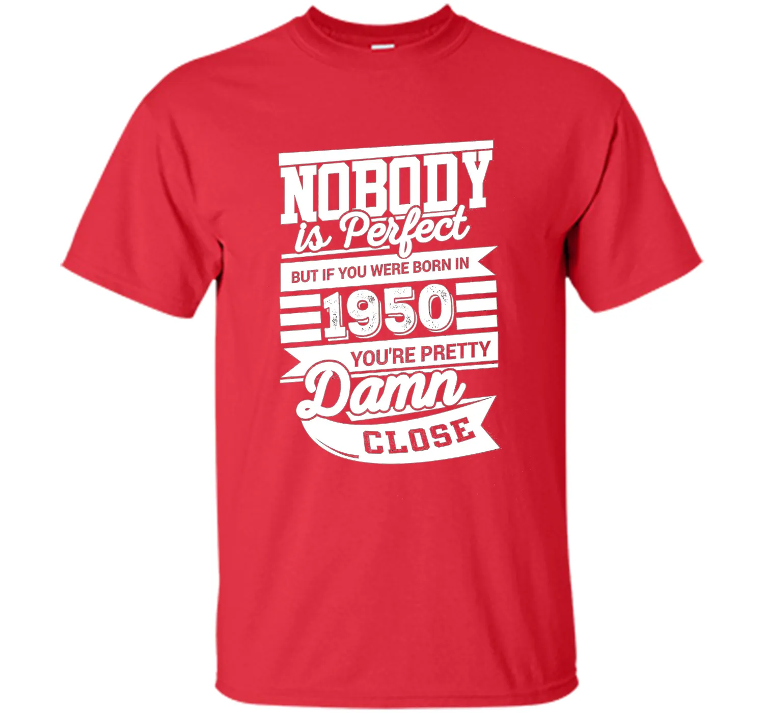 Born In 1950 T-Shirt. Perfect Gift For 66th Birthday.
