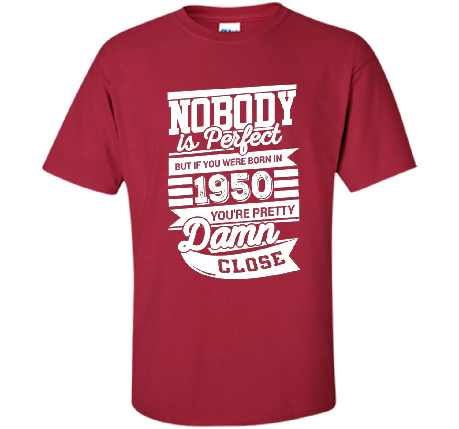 Born In 1950 T-Shirt. Perfect Gift For 66th Birthday.