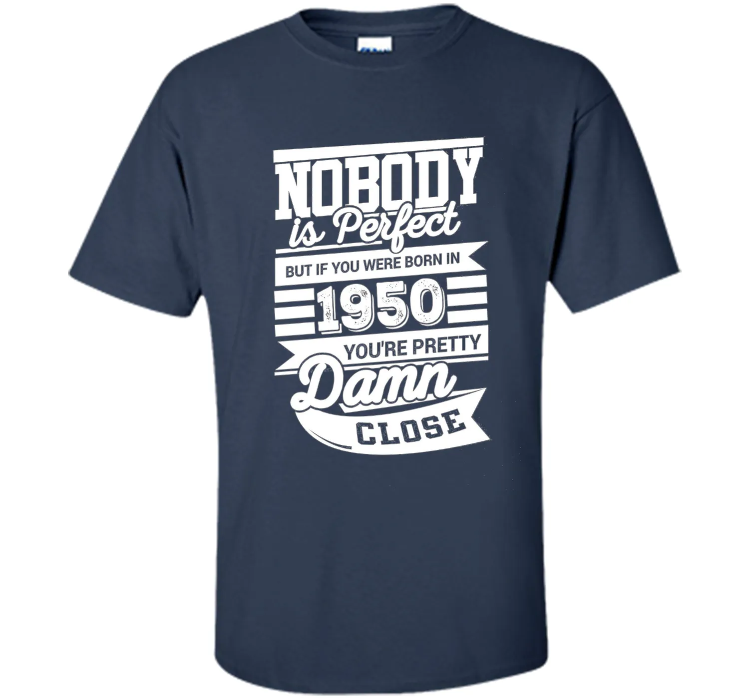 Born In 1950 T-Shirt. Perfect Gift For 66th Birthday.