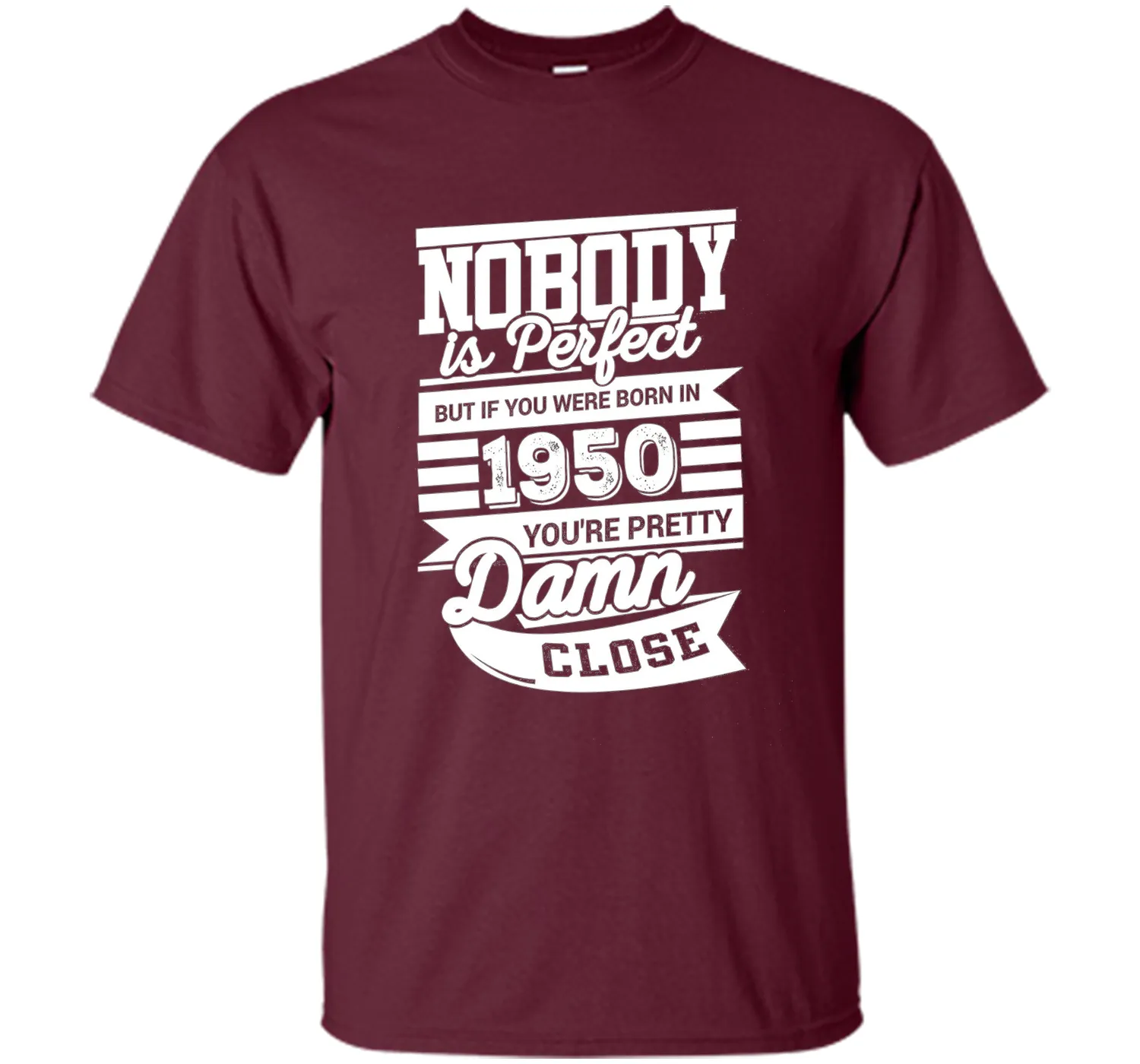 Born In 1950 T-Shirt. Perfect Gift For 66th Birthday.
