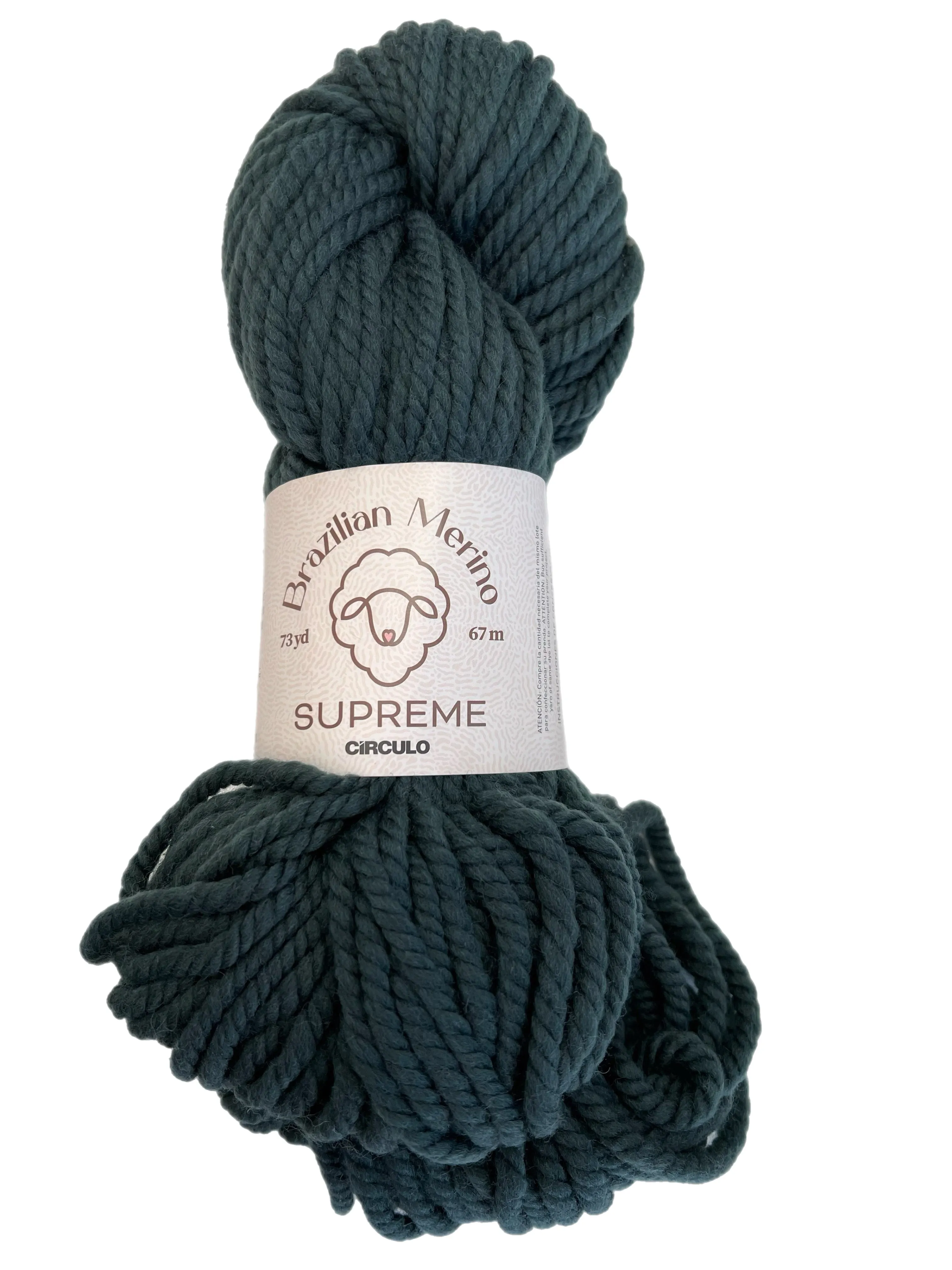 Brazilian Merino Supreme Super Bulky - 100% Merino Wool Yarn - from Circulo