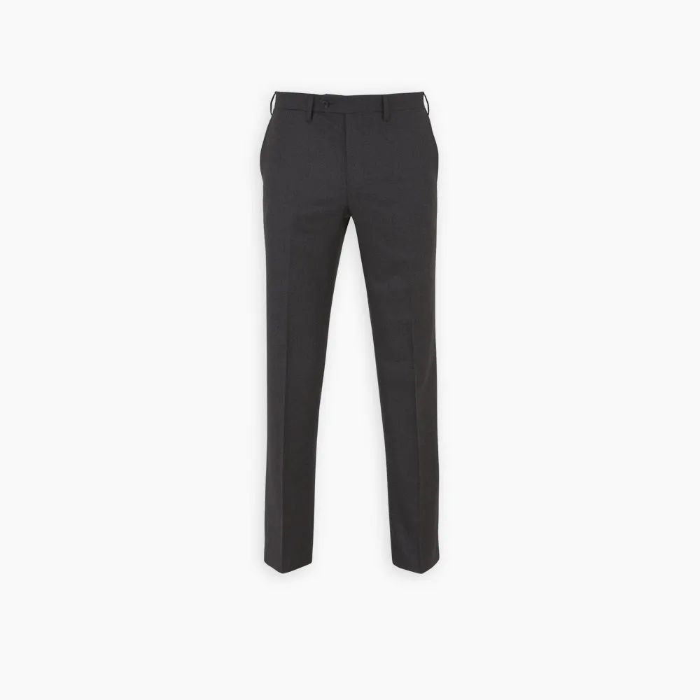 Brown Flannel Formal Chinos
