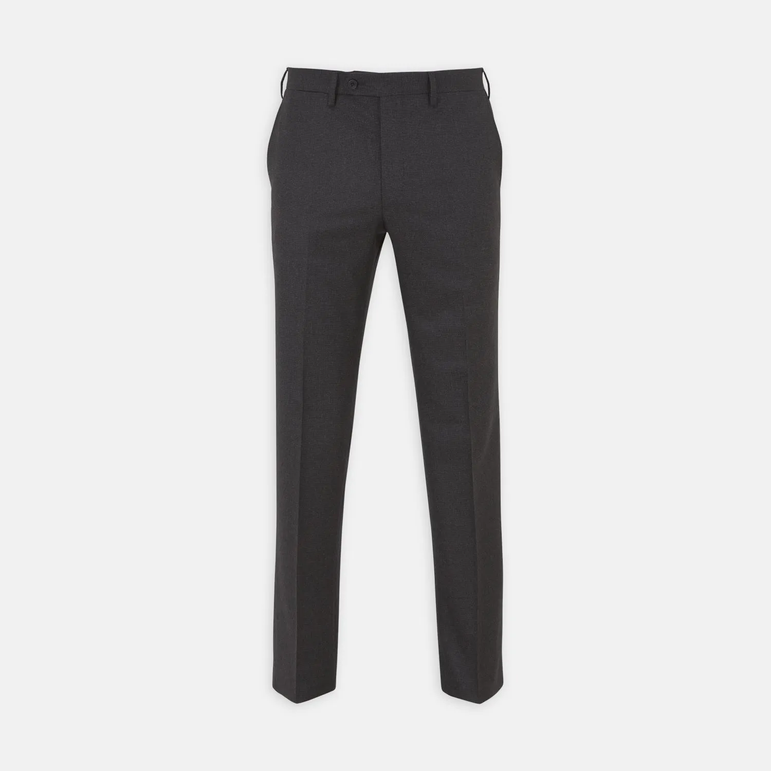 Brown Flannel Formal Chinos