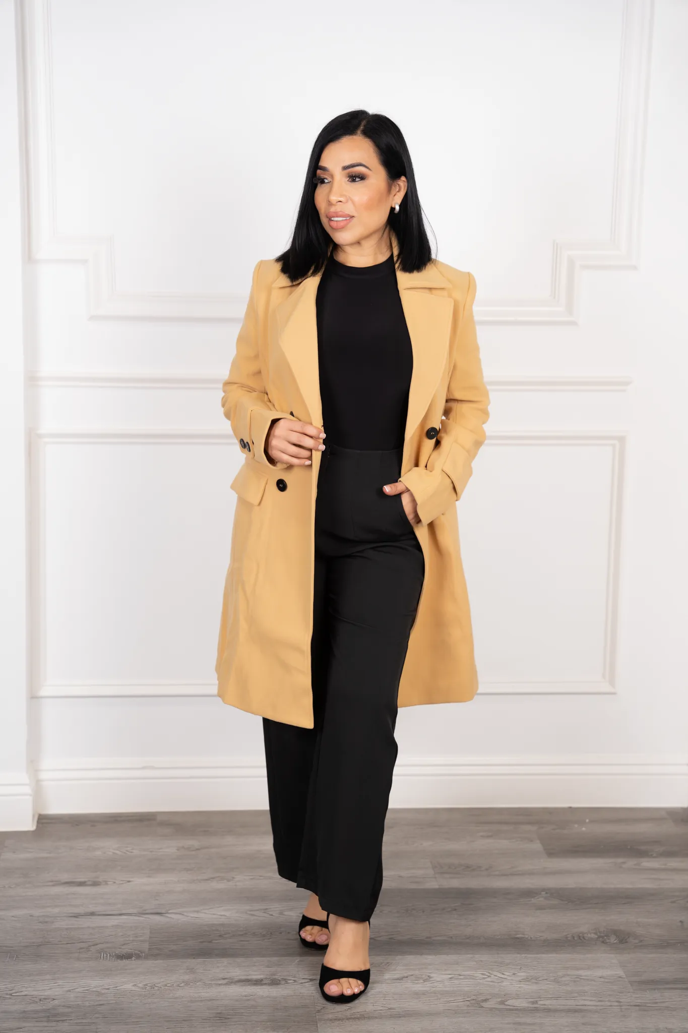 Carmen Gold Solid Coat