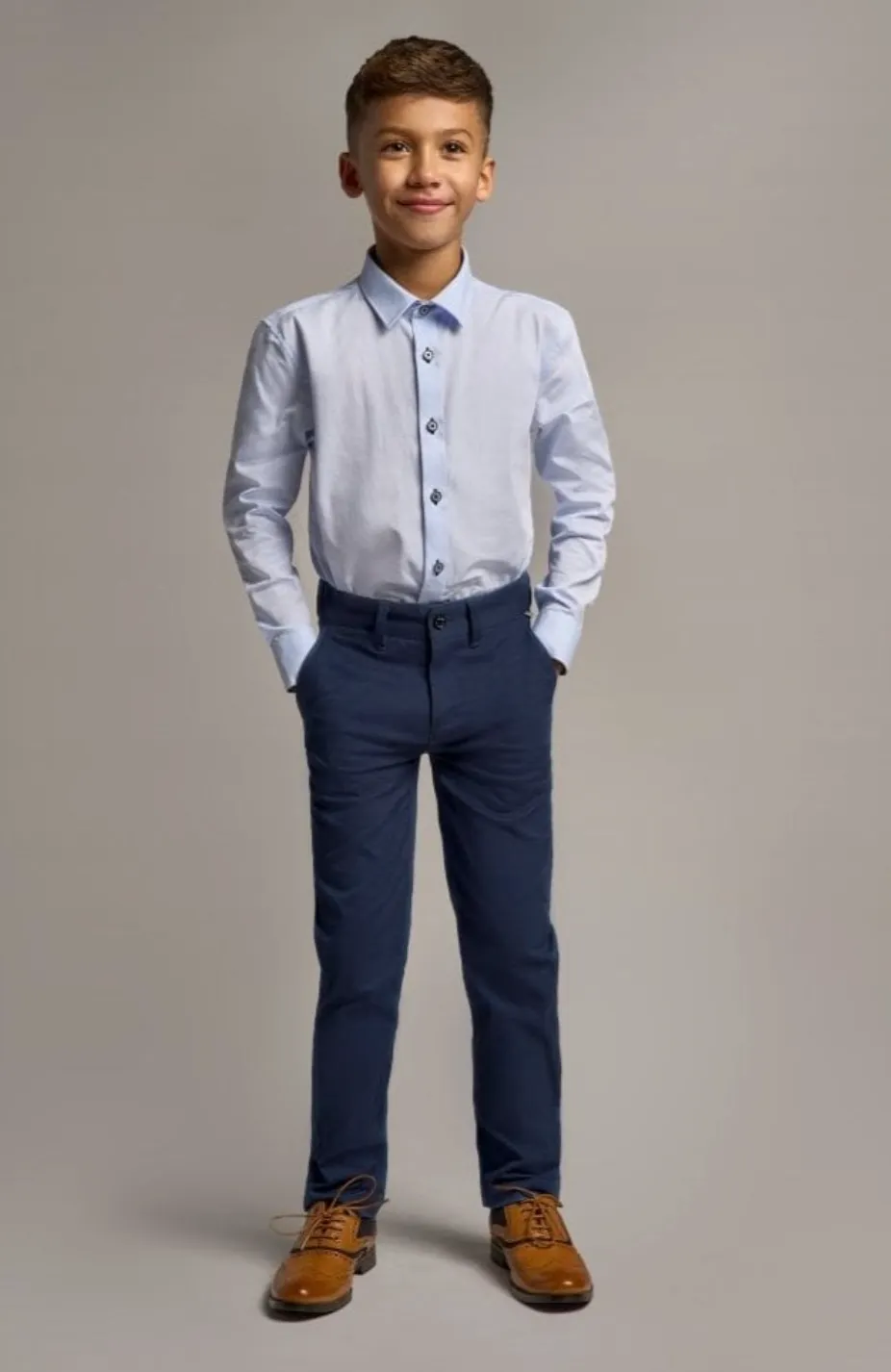 Cavani Dakota Boys Chino - Navy