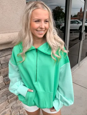 Chill Effect Color Block Sweatshirt