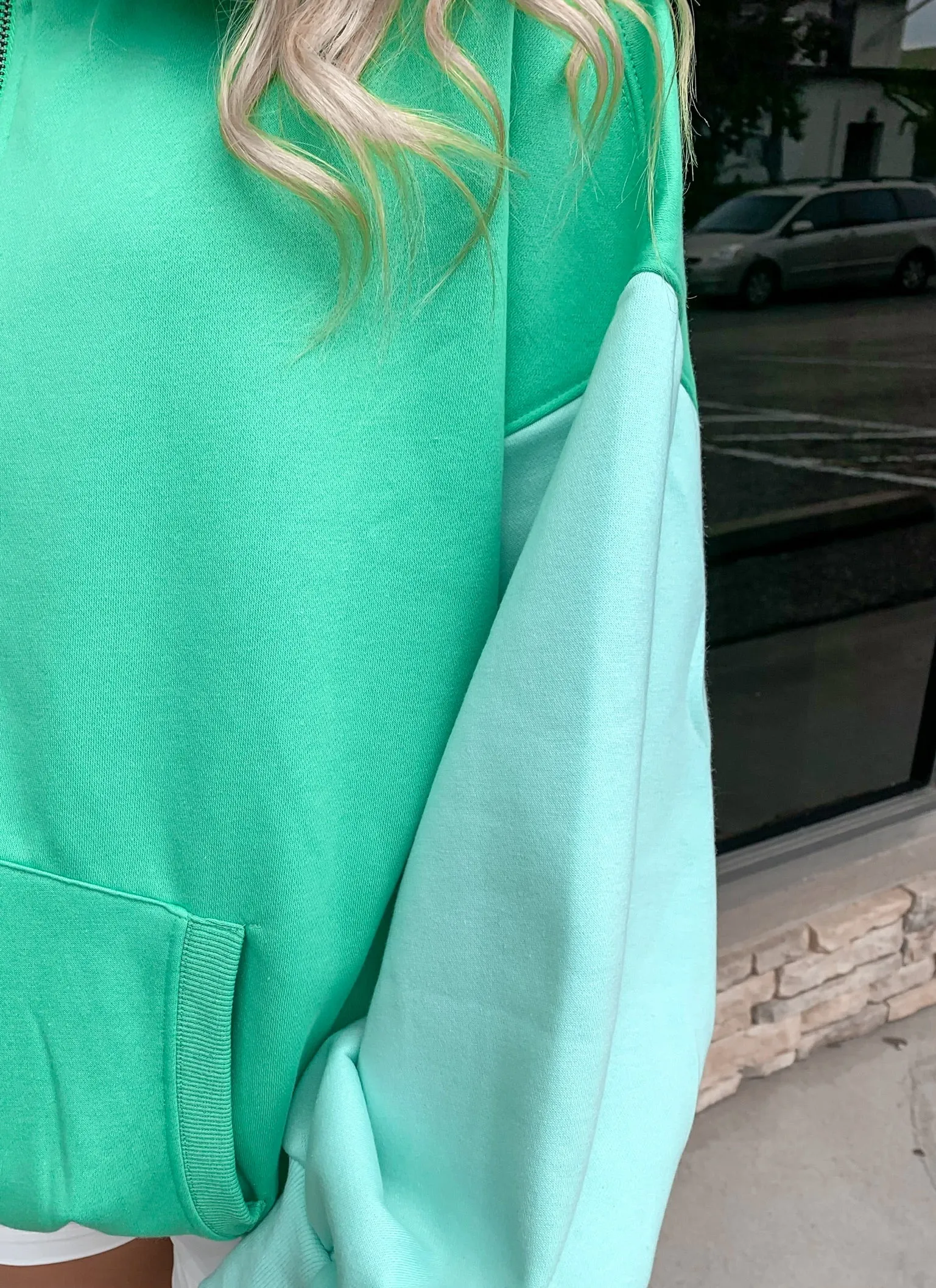 Chill Effect Color Block Sweatshirt