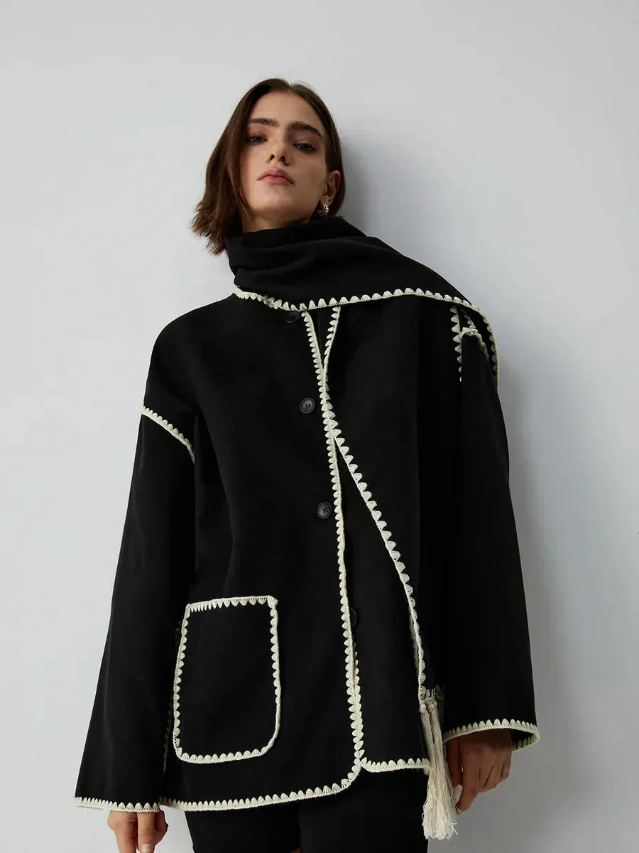Claire | Scarf Coat