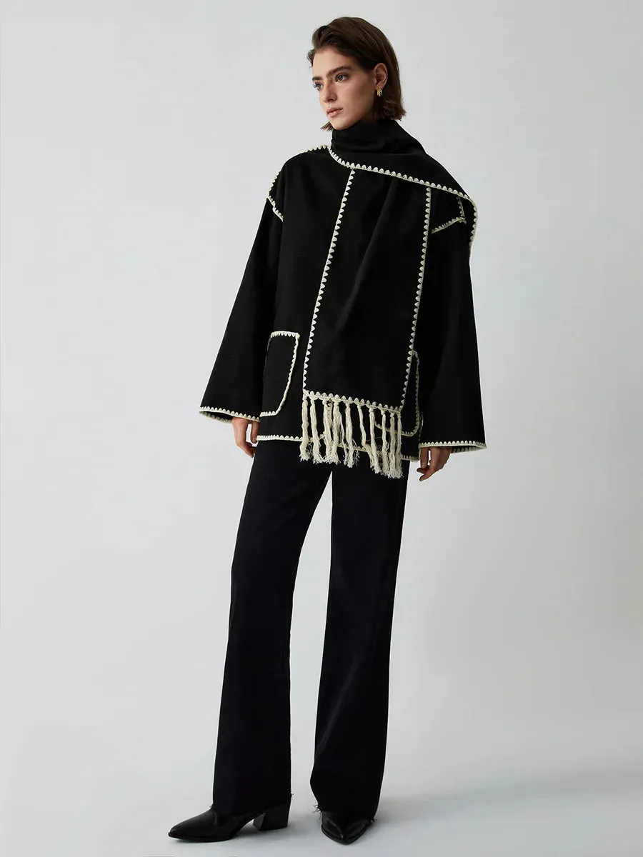 Claire | Scarf Coat