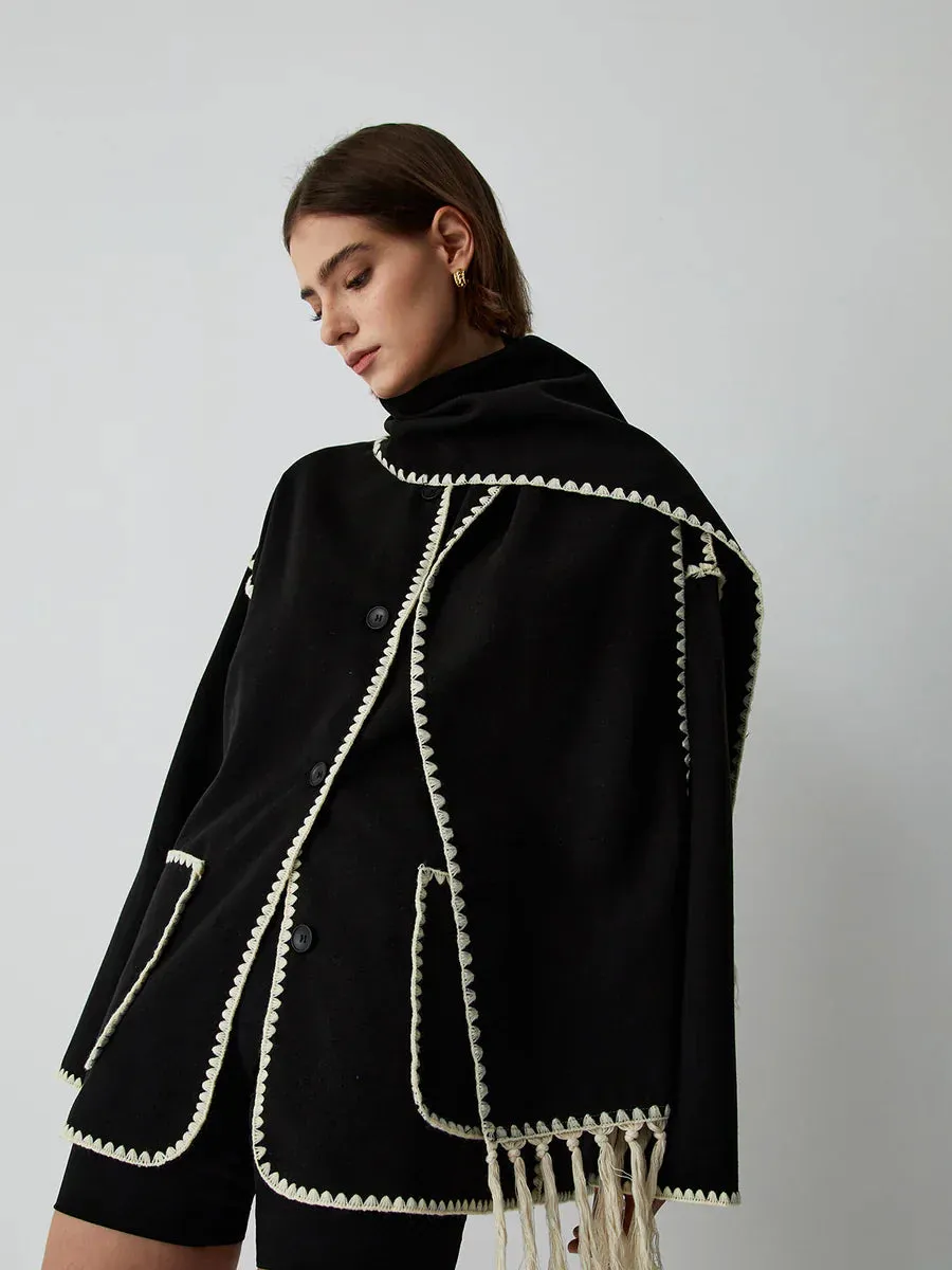 Claire | Scarf Coat