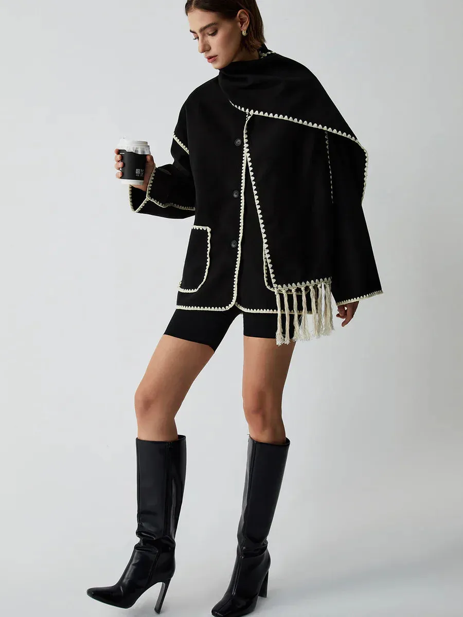 Claire | Scarf Coat