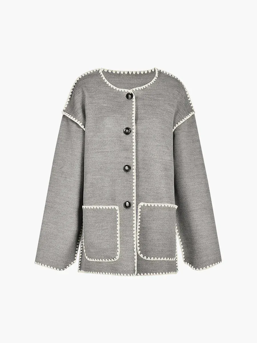 Claire | Scarf Coat