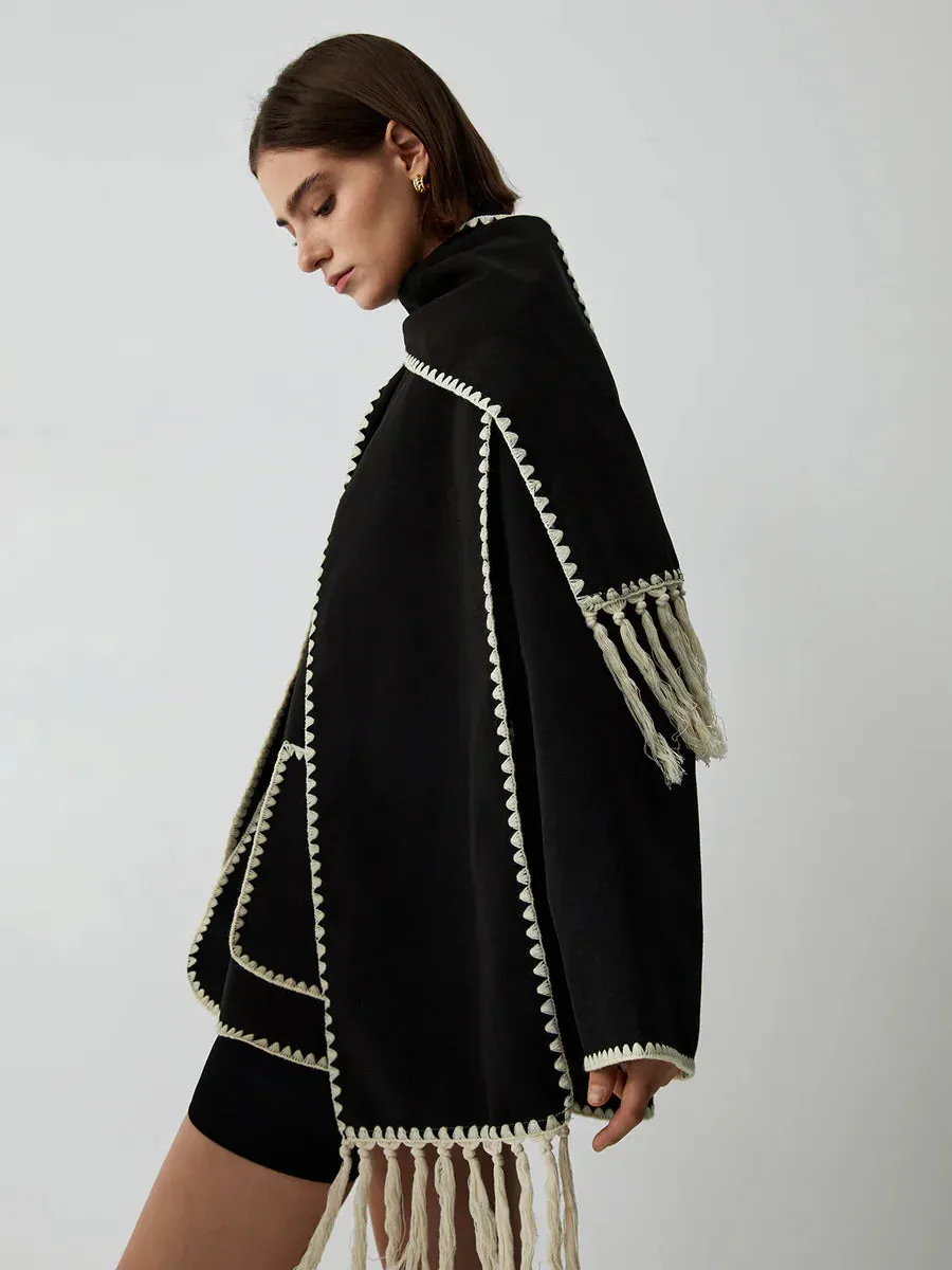 Claire | Scarf Coat