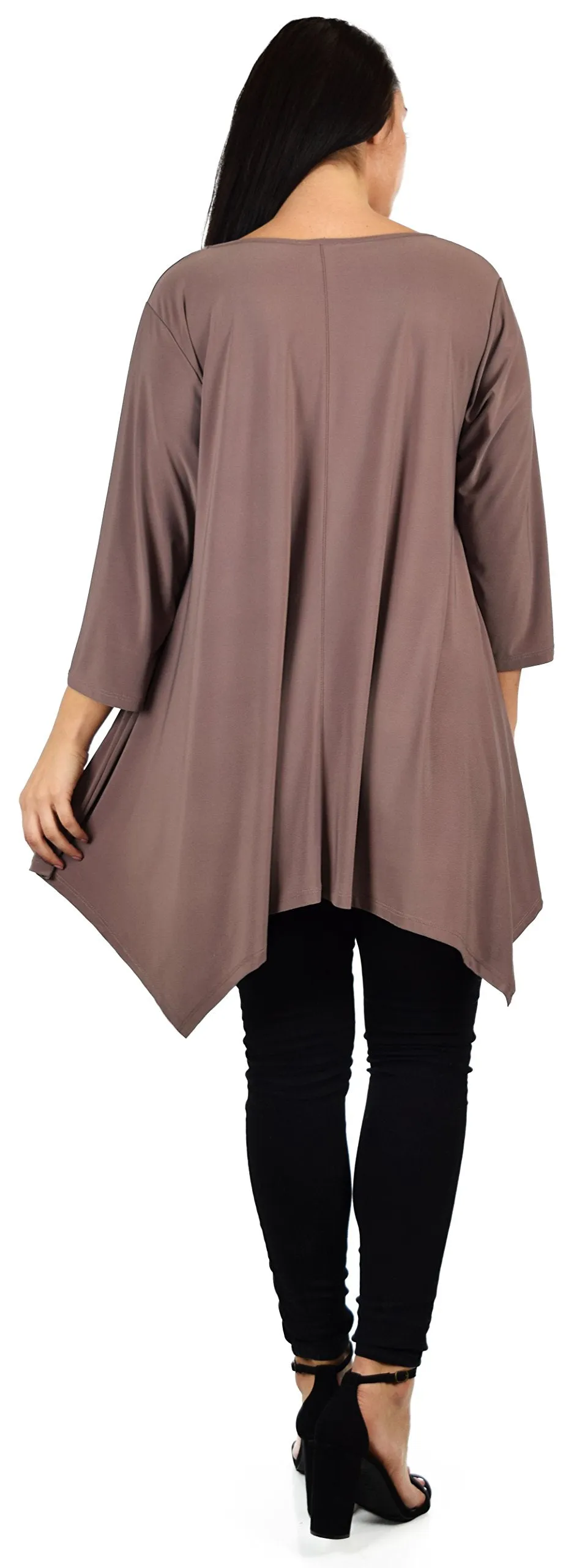 Comfyplus Tunic, Versatile and Oversize Tunic, lagen look Tunic,  Plus size tunic with side pockets. Fits 1XL/2XL/3XL