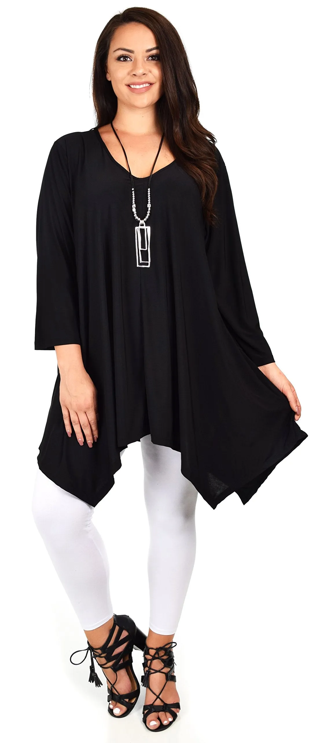 Comfyplus Tunic, Versatile and Oversize Tunic, lagen look Tunic,  Plus size tunic with side pockets. Fits 1XL/2XL/3XL