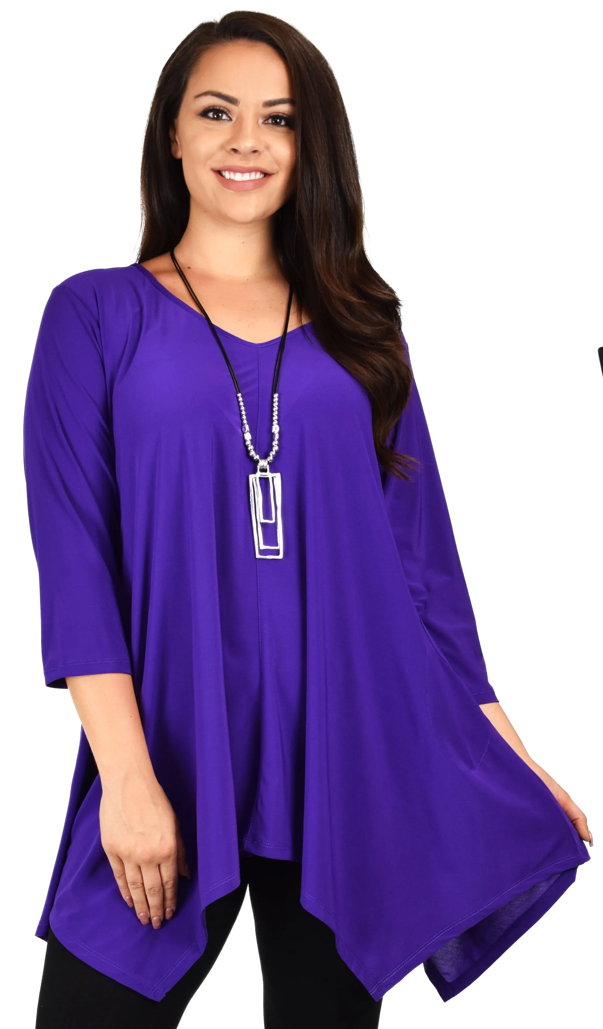 Comfyplus Tunic, Versatile and Oversize Tunic, lagen look Tunic,  Plus size tunic with side pockets. Fits 1XL/2XL/3XL