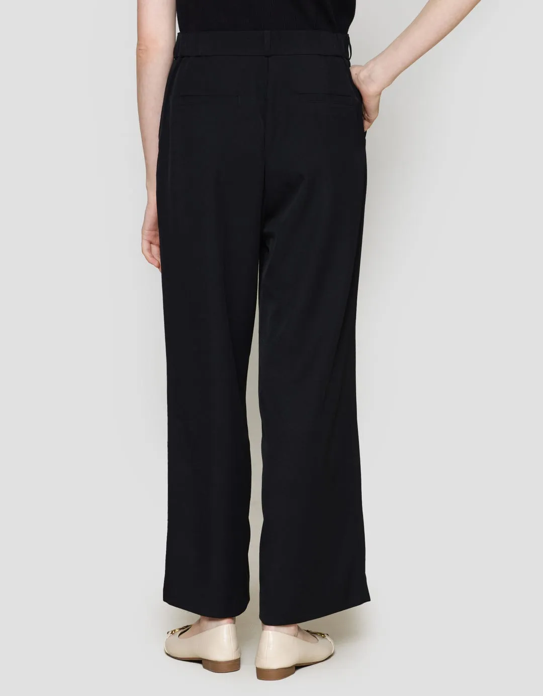 Connexion Half Elastic Celana Panjang Kulot Wanita