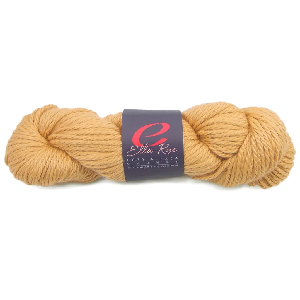 Cozy Alpaca Chunky Solids & Prints Yarn from Ella Rae
