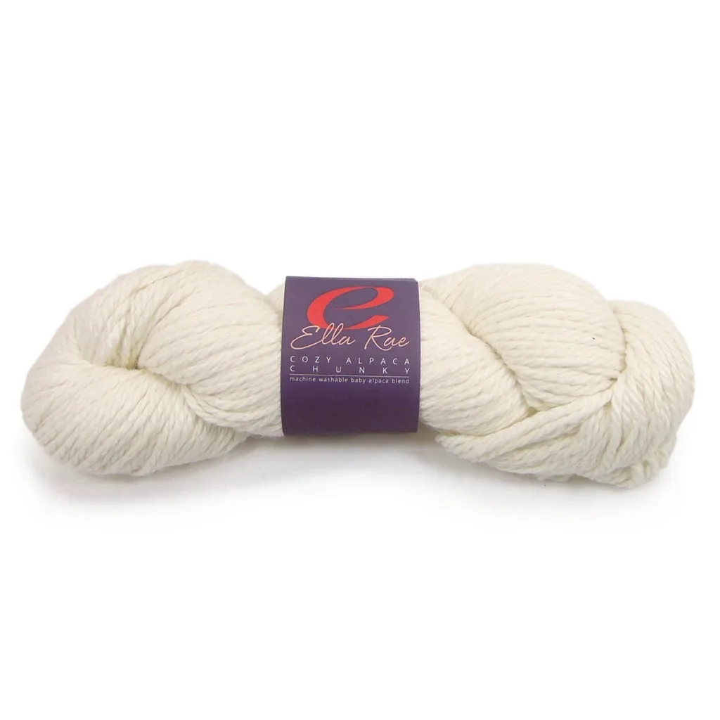 Cozy Alpaca Chunky Solids & Prints Yarn from Ella Rae