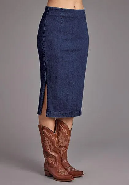 Denim Pencil Skirt