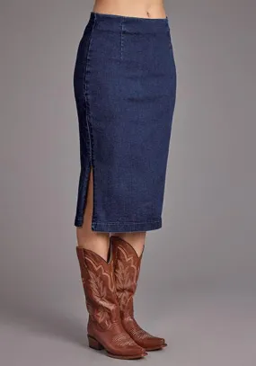 Denim Pencil Skirt