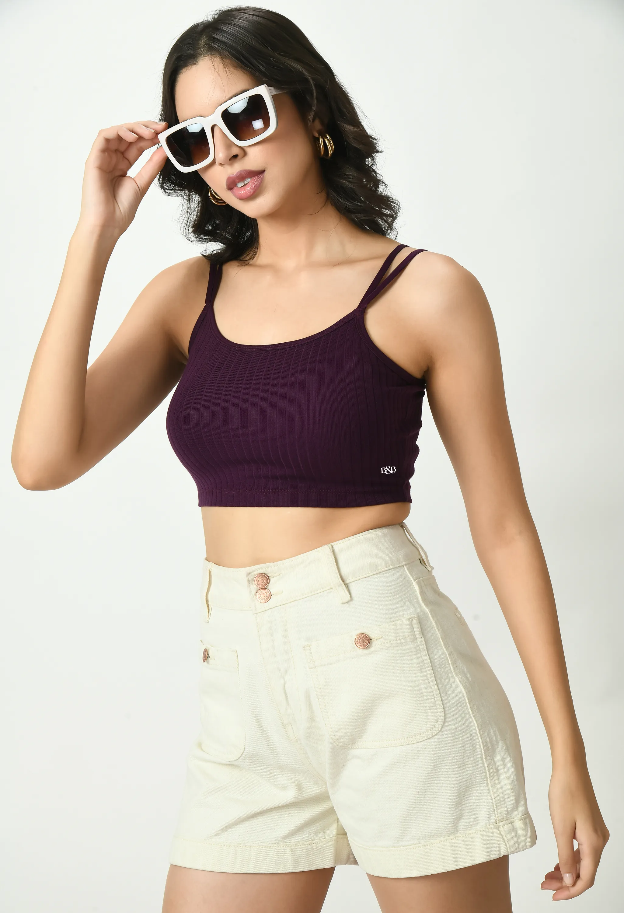 Double Strap Top #7057