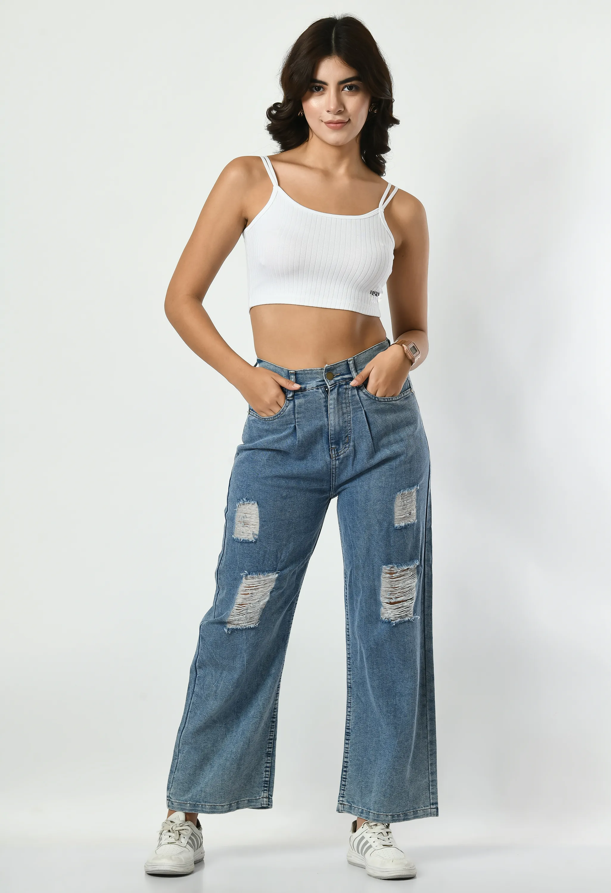 Double Strap Top #7057