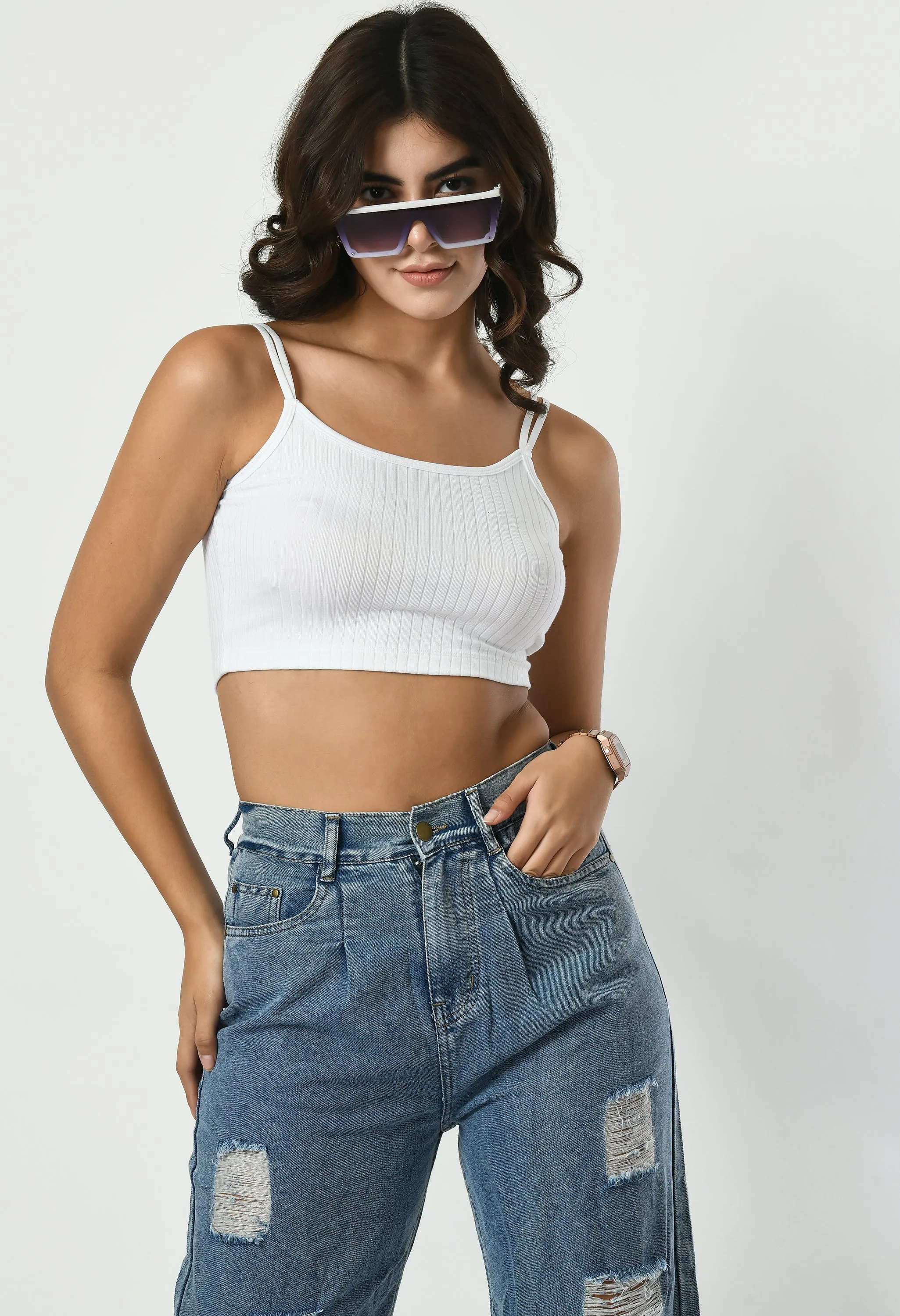 Double Strap Top #7057