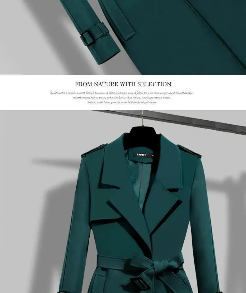 Elegant Clothing Fashion Spring And Autumn Coat