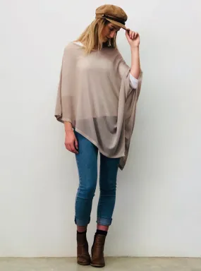 ethik poncho || 100% cashmere