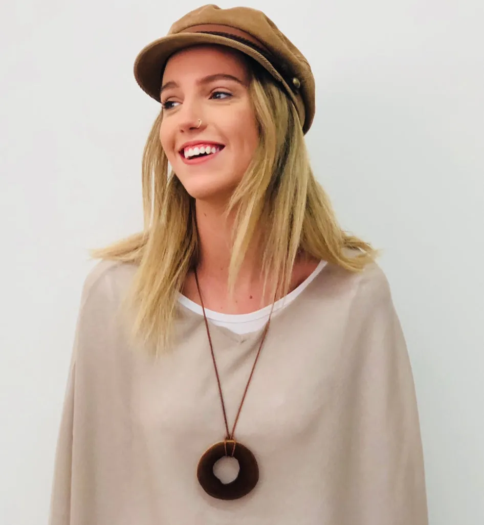 ethik poncho || 100% cashmere