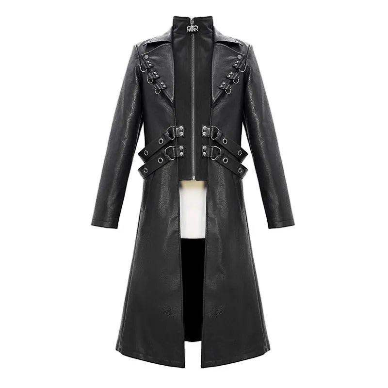 'Fester' Gothic Zip-up Coat