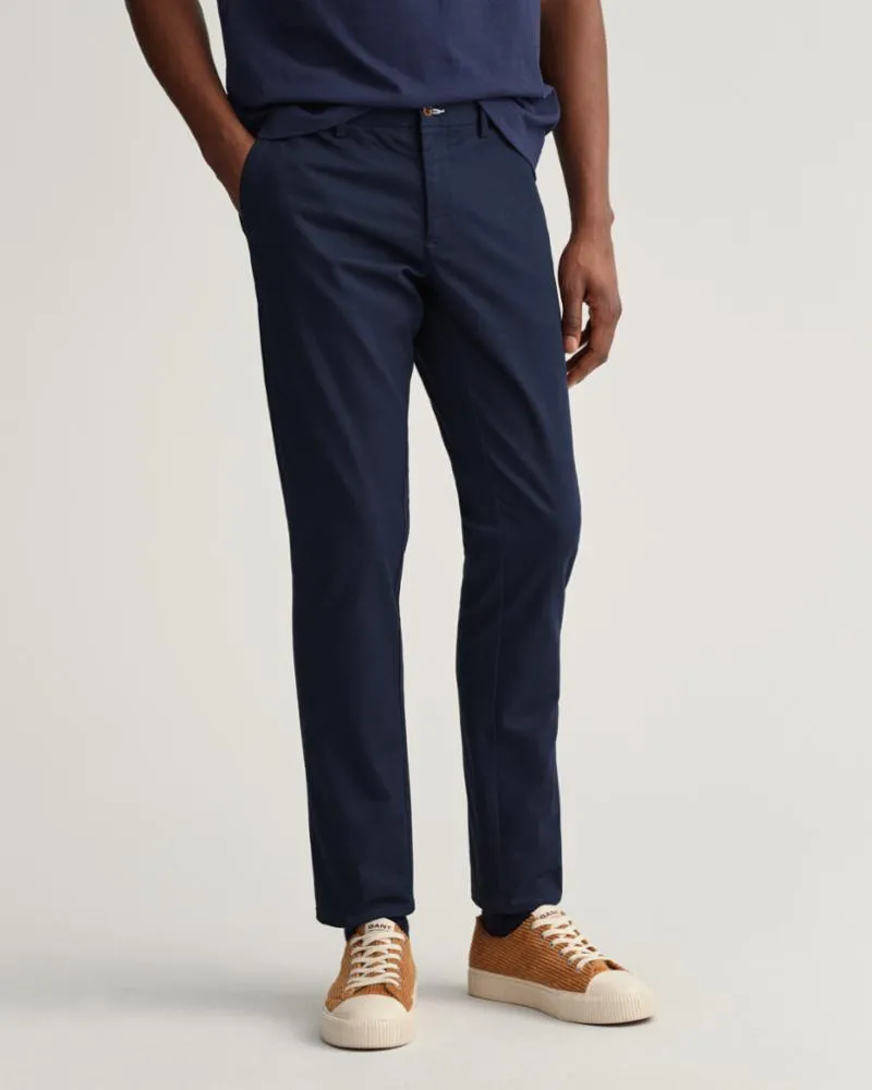 Gant Apparel Mens HALLDEN TECH PREP CHINOS 410/MARINE