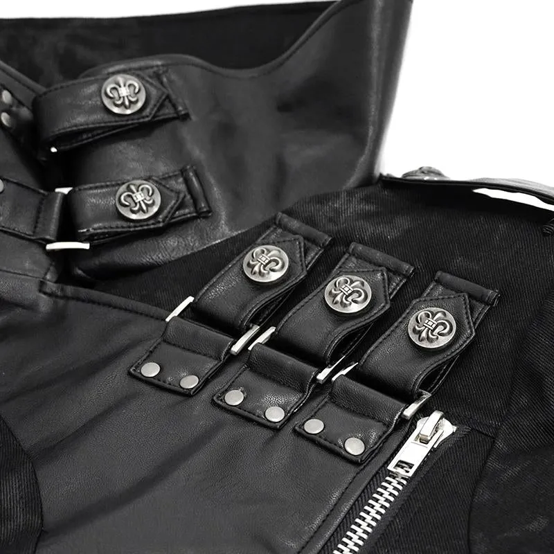 'Glam Groove' Punk Long Coat