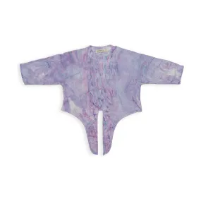 island pullover | lilac swirl