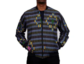 Kente Hybrid Men's Bomber Jacket