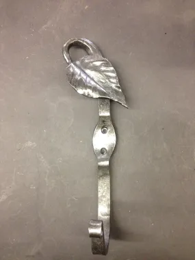 Leaf coat hook.
