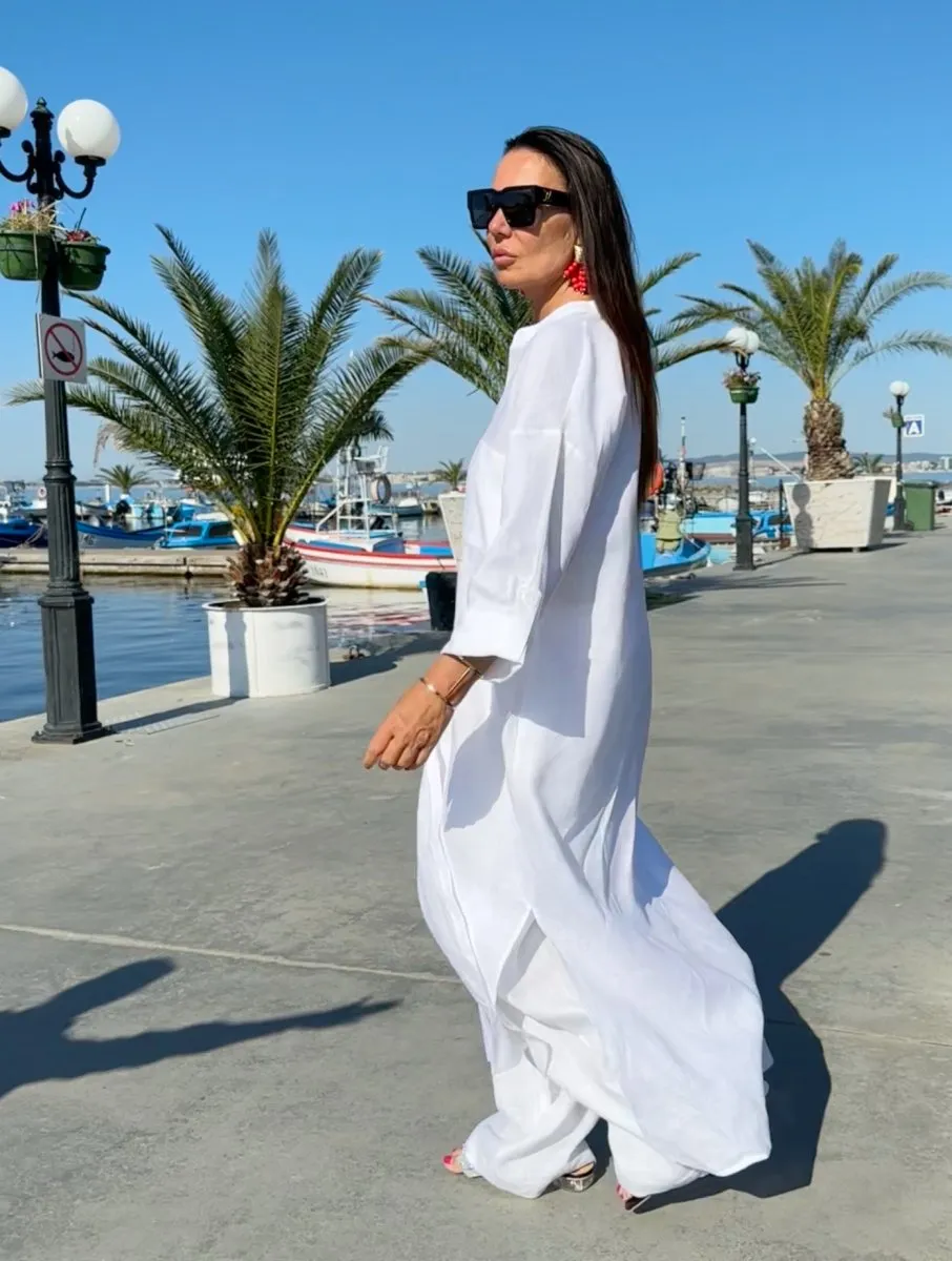 Long Linen Tunic GISELE