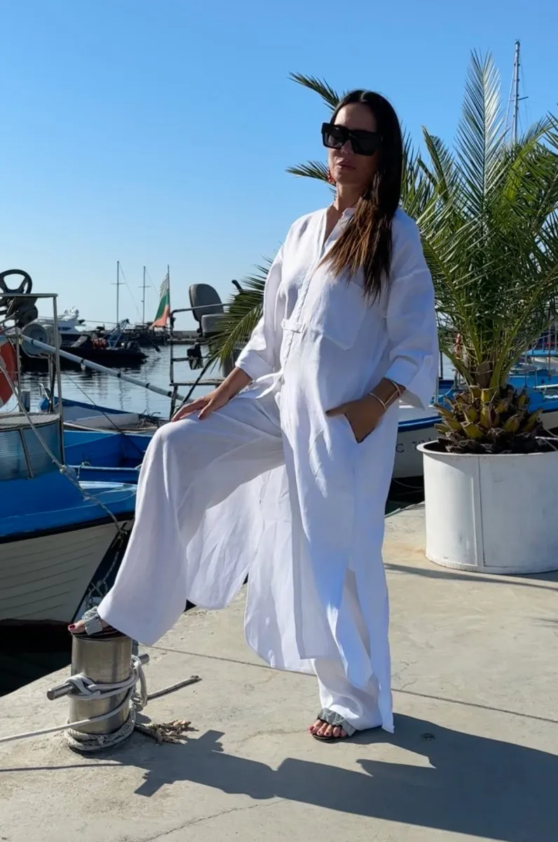 Long Linen Tunic GISELE
