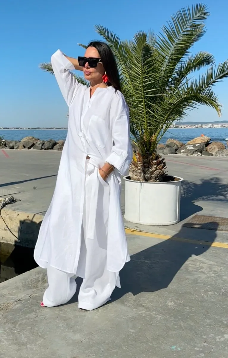 Long Linen Tunic GISELE
